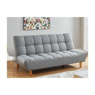 Vente-unique Schlafsofa Klappsofa 3Sitzer Stoff ESTEBAN  