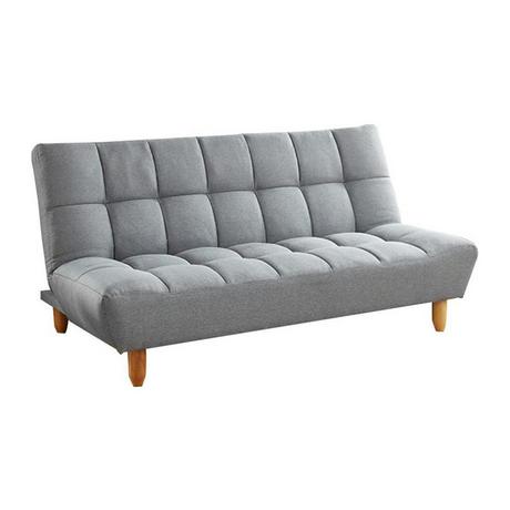 Vente-unique Schlafsofa Klappsofa 3Sitzer Stoff ESTEBAN  