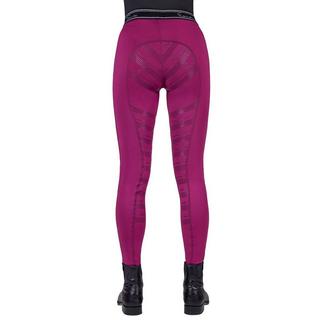 QHP  leggings da equitazione full grip da donna  eden 