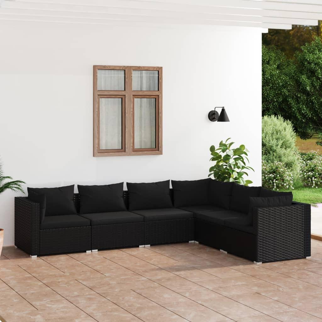 VidaXL Garten-lounge-set poly-rattan  