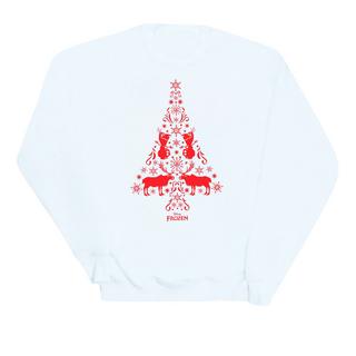 Disney Frozen Felpa Grafica Albero di Natale  