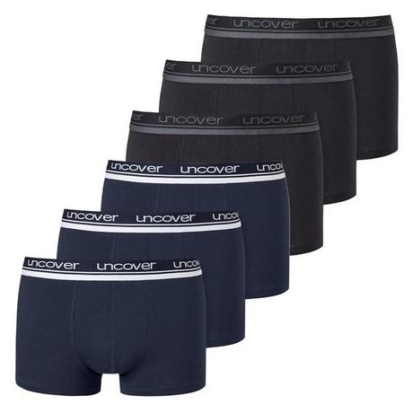 Uncover by Schiesser Boxer Basic Confezione da 6  
