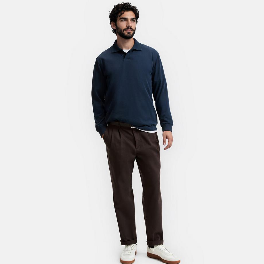 La Redoute Collections Pantalon Chino à Pinces  