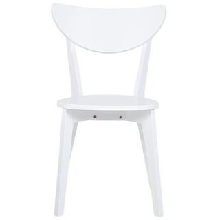 Beliani Lot de 2 chaises de salle à manger en MDF Scandinave ROXBY  