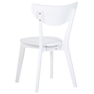 Beliani Lot de 2 chaises de salle à manger en MDF Scandinave ROXBY  