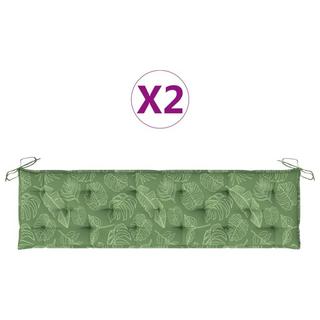 VidaXL Coussin de banc de jardin tissu  