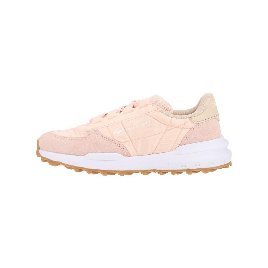 LACOSTE Sneaker mit Veloursleder und Textil  