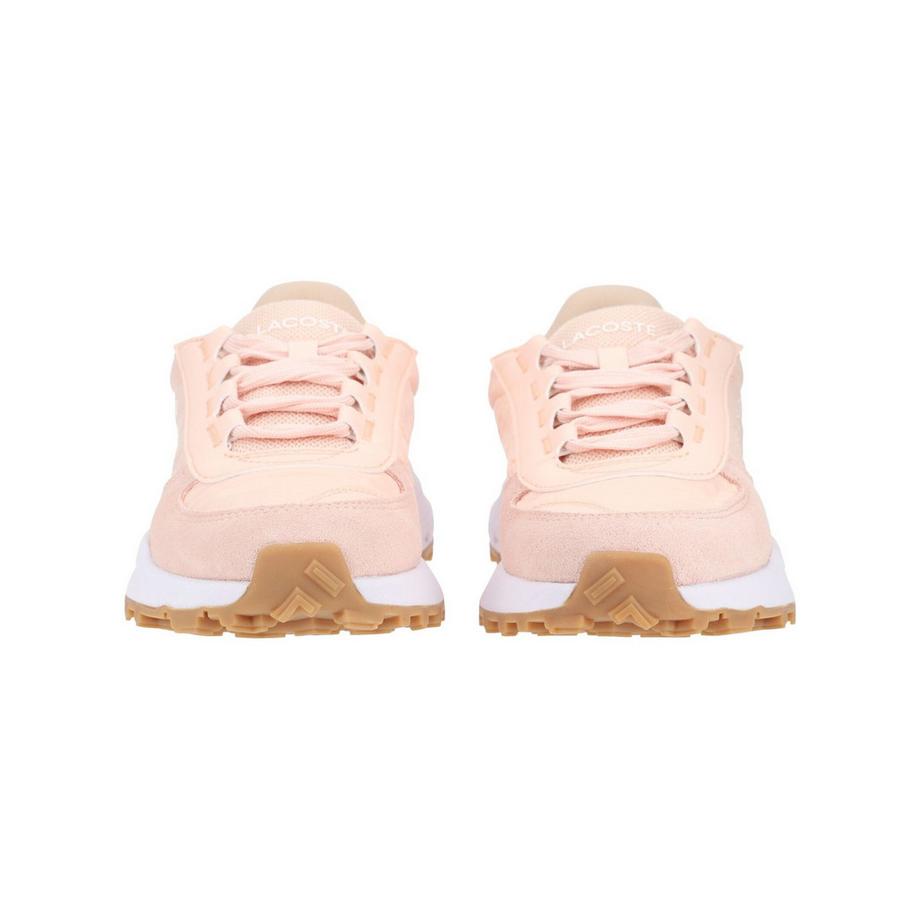LACOSTE Sneaker mit Veloursleder und Textil  