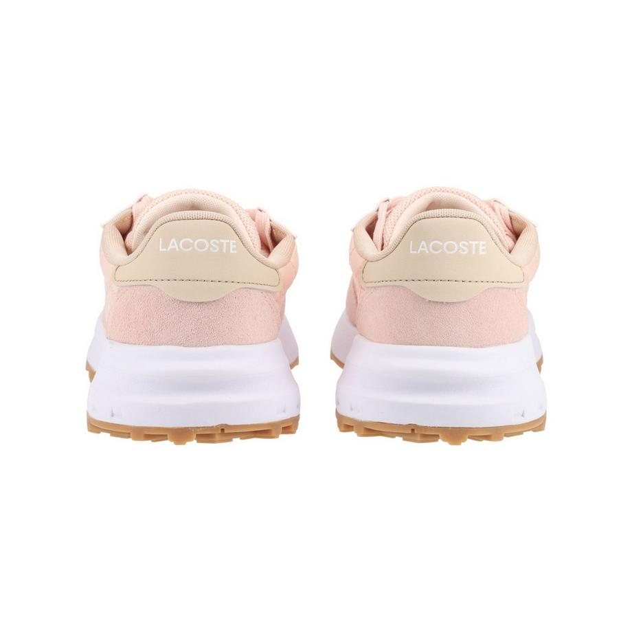 LACOSTE Sneaker mit Veloursleder und Textil  