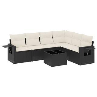 VidaXL set divano da giardino Polirattan  