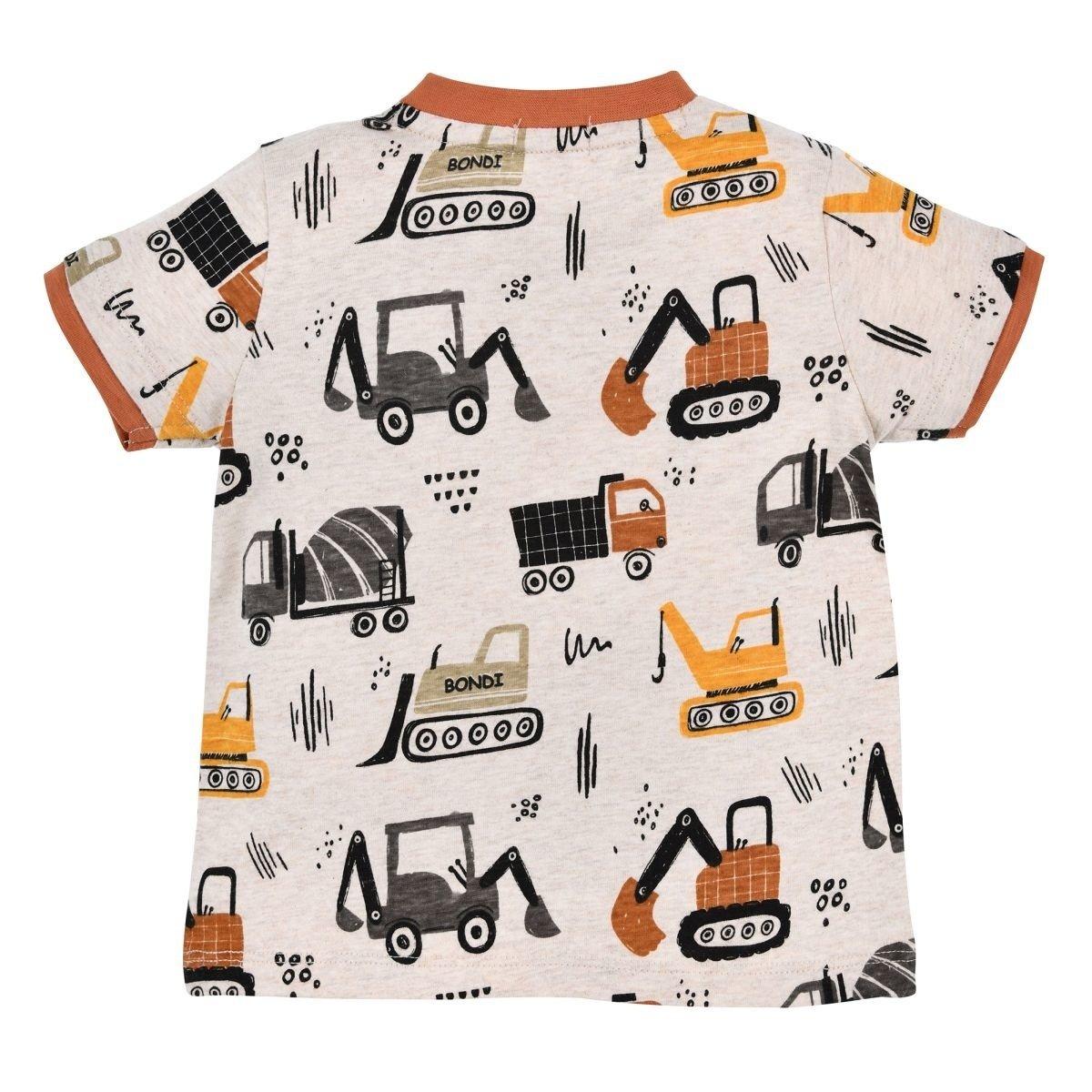 Bondi  Kleinkinder T-Shirt Fahrzeugallover 