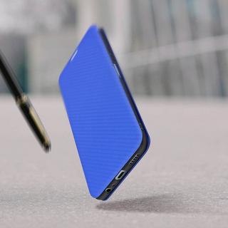 Avizar  Carbon Cover Honor 10X Lite Dunkelblau 