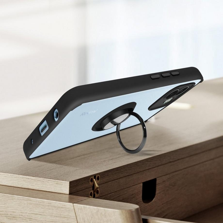 Avizar  Ring-Hülle Xiaomi Redmi A1 / A2 Schwarz 