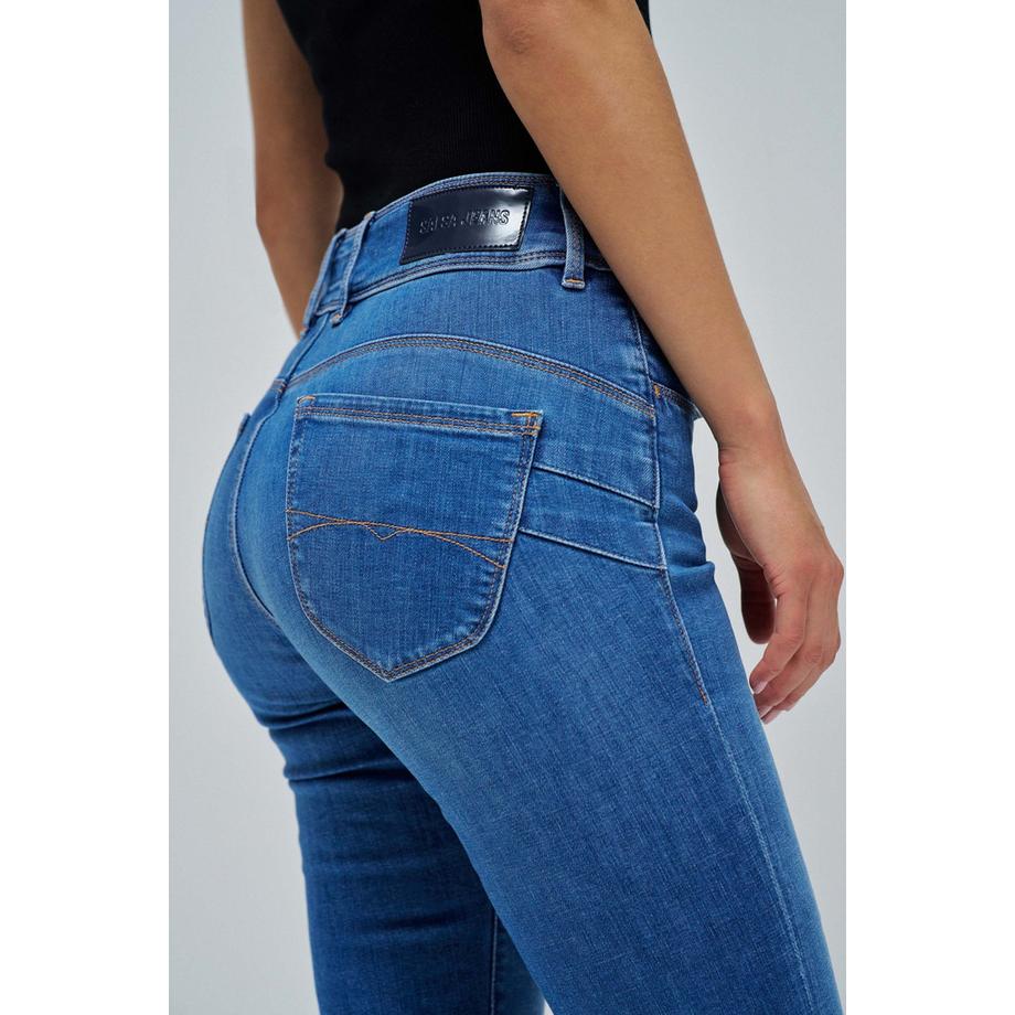 Salsa Secret Denim Slim Fit Bermuda Shorts  