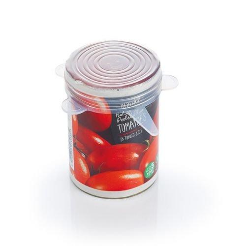 eStore 6x Weiß Silikondeckel  