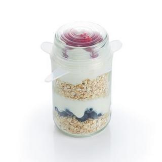 eStore 6x Weiß Silikondeckel  