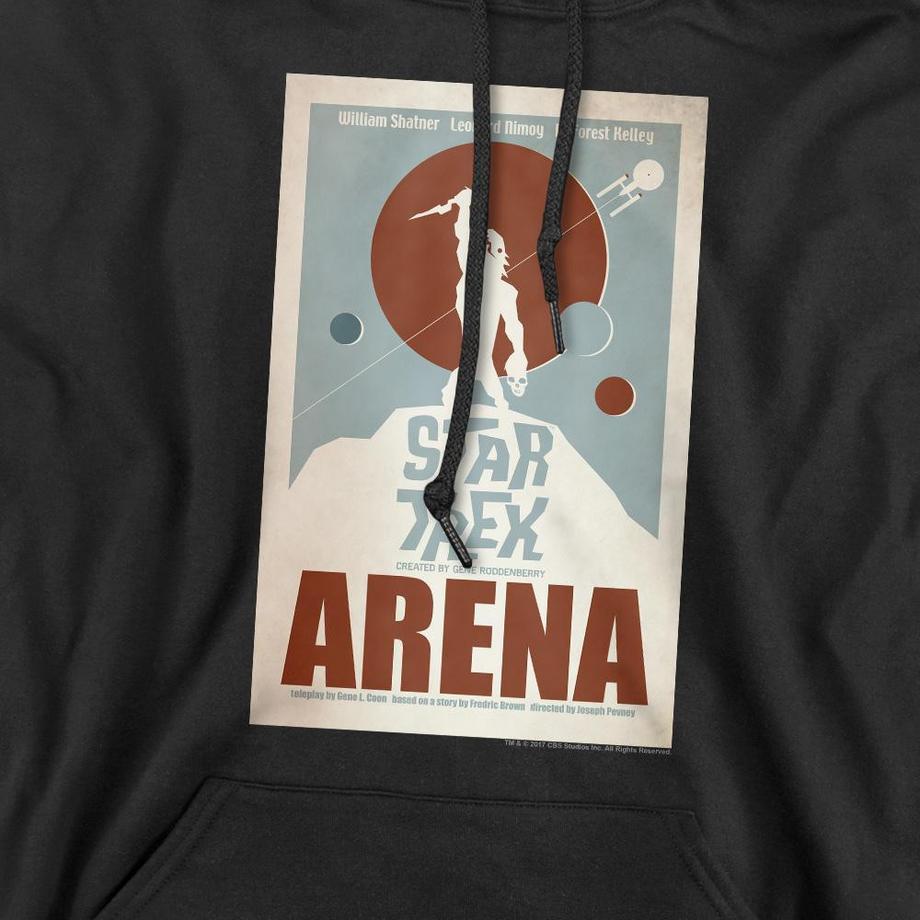 Star Trek Star Trek The Original Series Episode 18 Arena Felpa con Cappuccio  