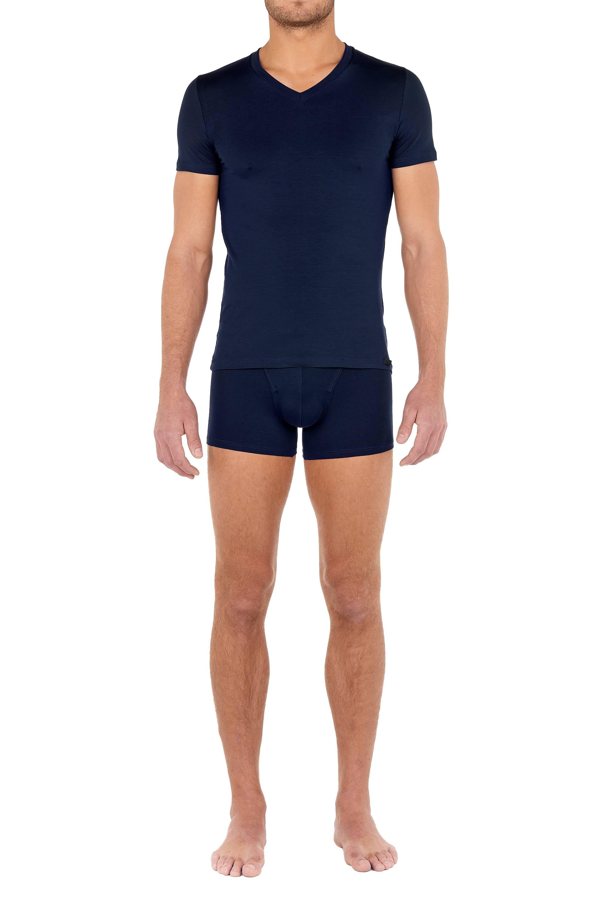 HOM Casual Bequem sitzend T-Shirt  