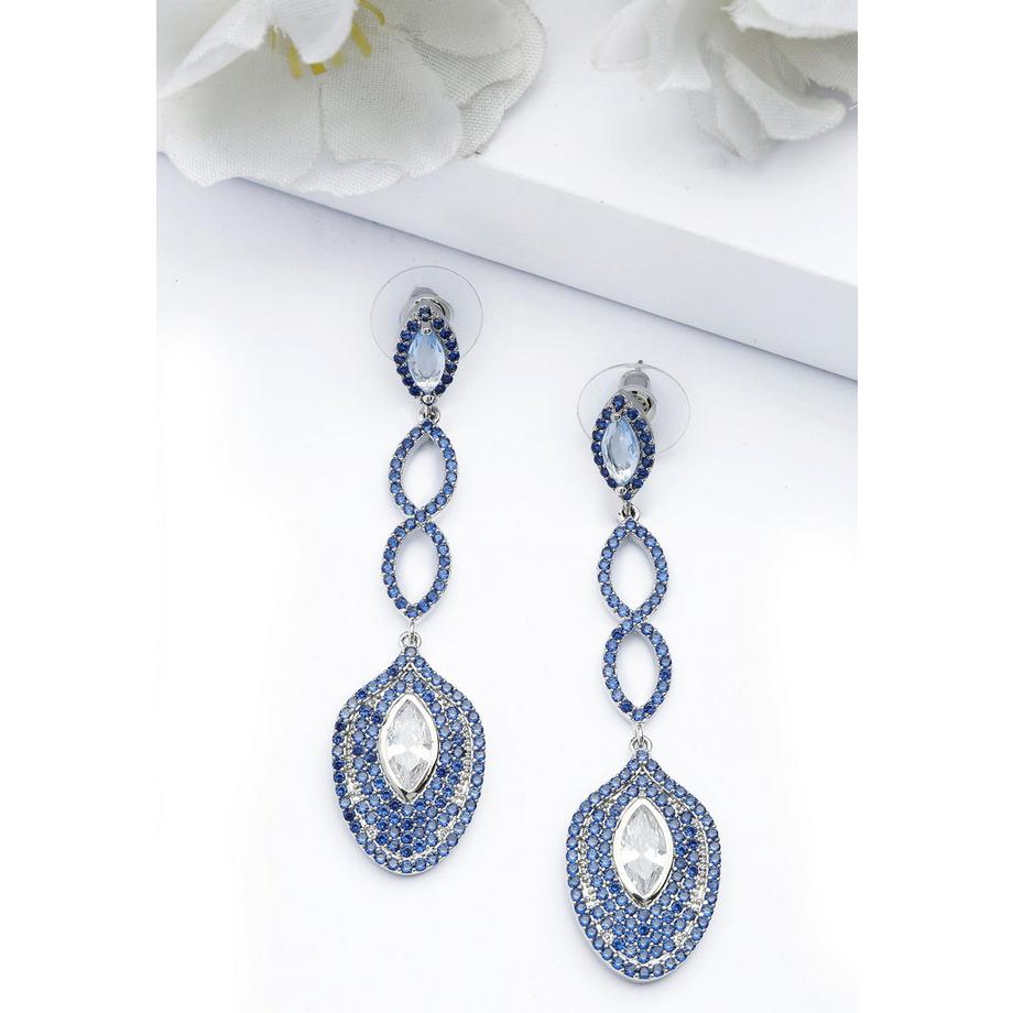 AVANT-GARDE PARIS  Boucles d'oreilles pendantes infini 