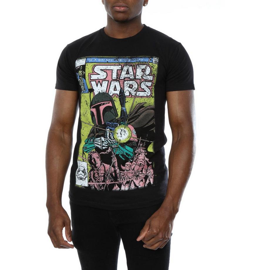 STAR WARS Star Wars Boba Fett Comic Cover T-Shirt  