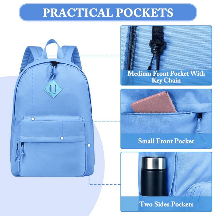 Only-bags.store Zaino scolastico leggero classico  