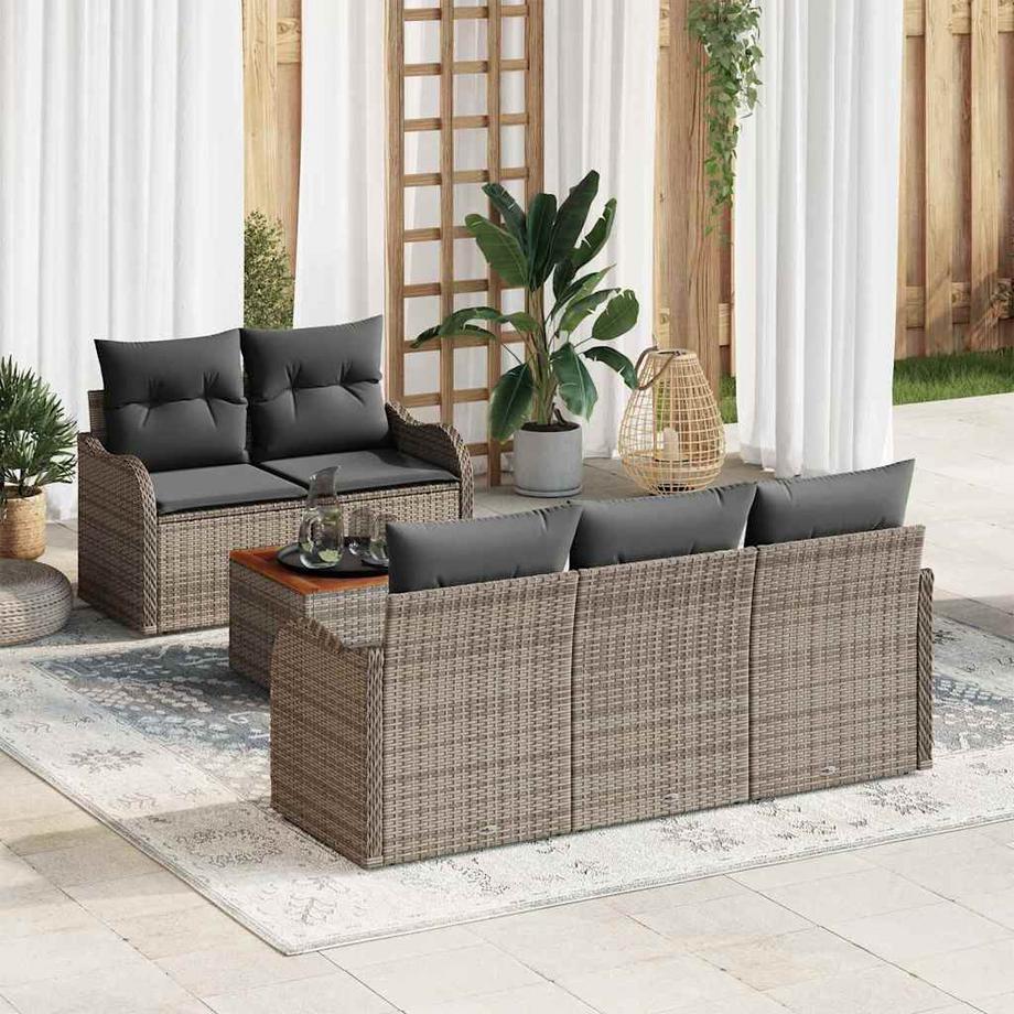 VidaXL Gartenmöbel set poly-rattan  