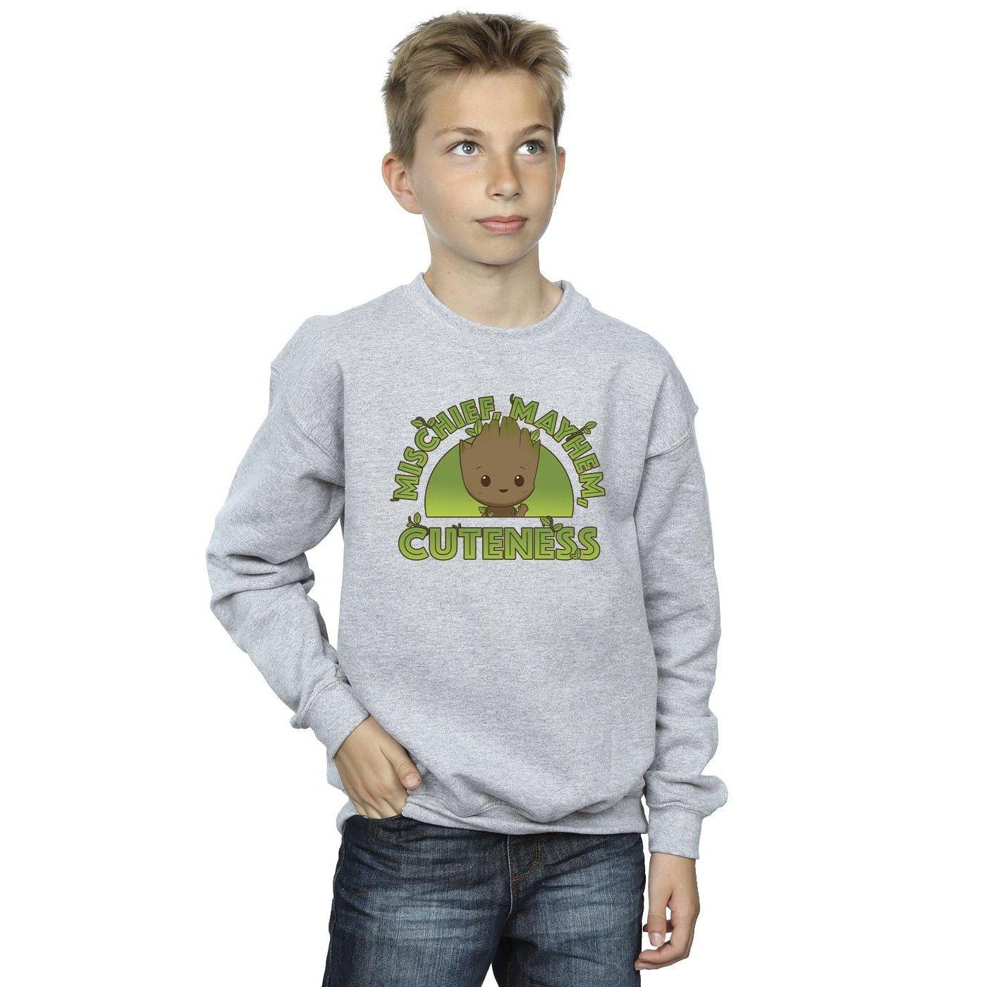 MARVEL  I Am Groot Mischief Mayhem Sweatshirt 