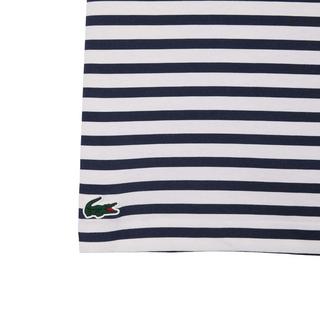 LACOSTE Roland Garros Edition Extratrocken Gestreiftes T-Shirt  