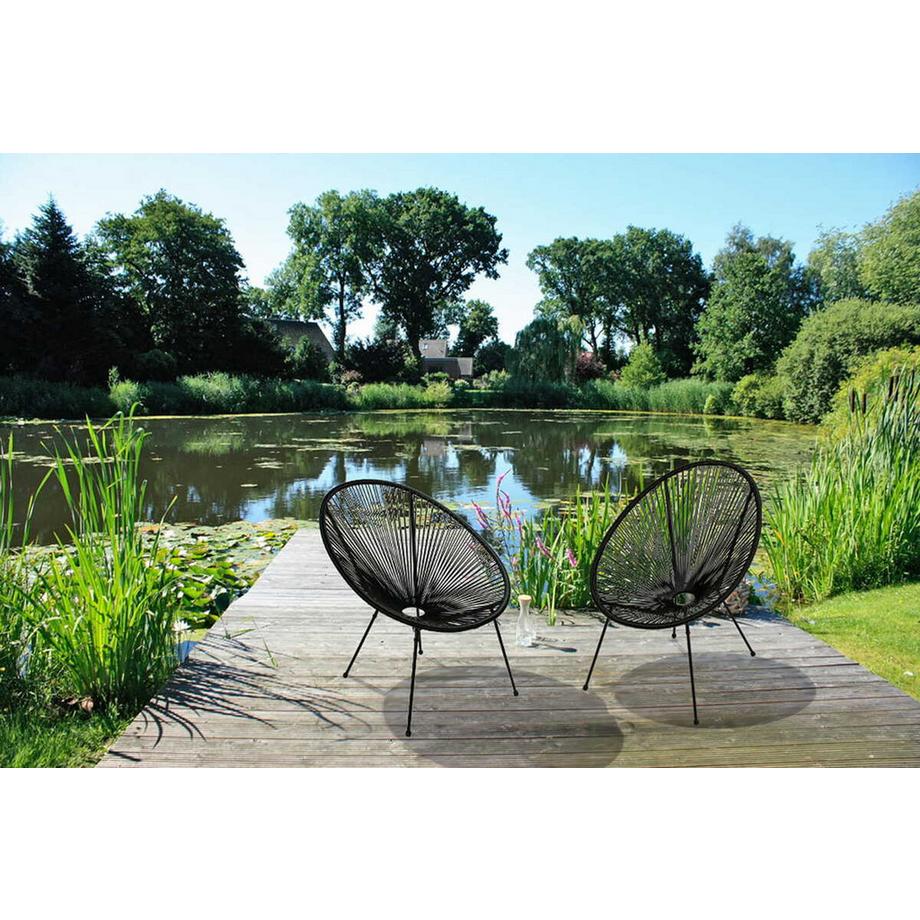 mutoni pleasure Gartensessel Dalida (2-er Set)  