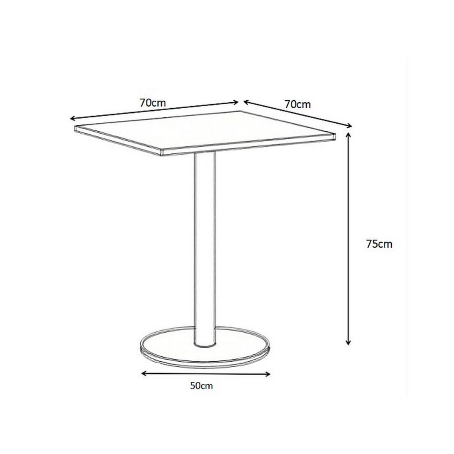 Vente-unique Table de jardin NILY  