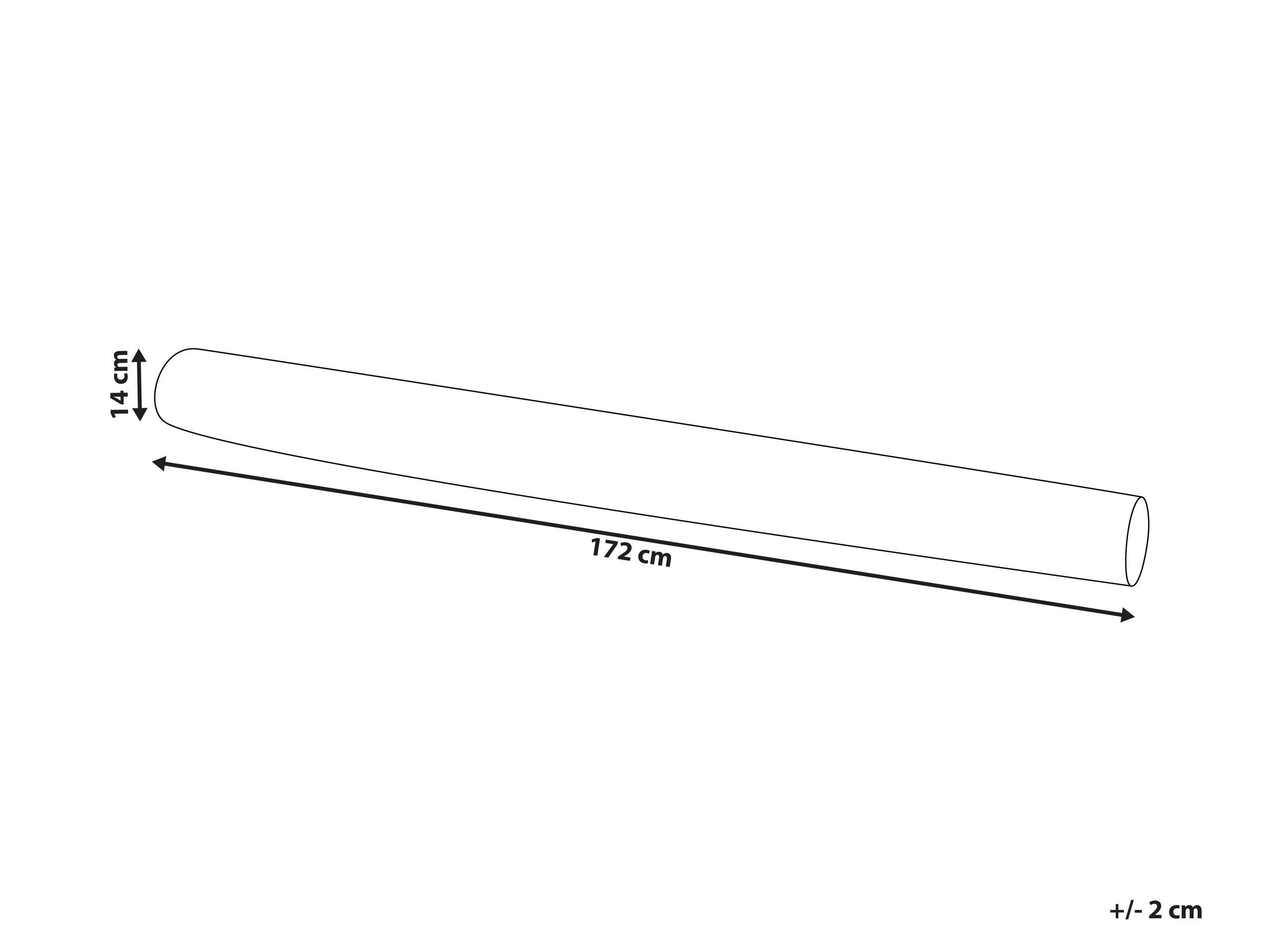 Beliani Coussin en Bouclé Moderne GLADIOLUS  