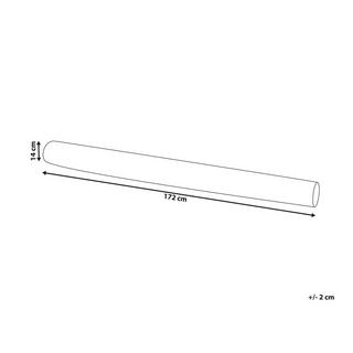 Beliani Coussin en Bouclé Moderne GLADIOLUS  