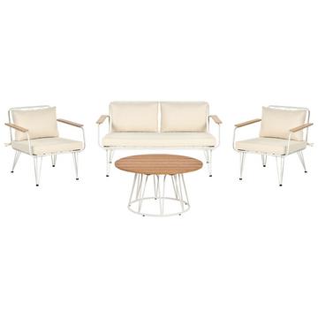 Salon de jardin en Acier Rétro MONTESILVANO