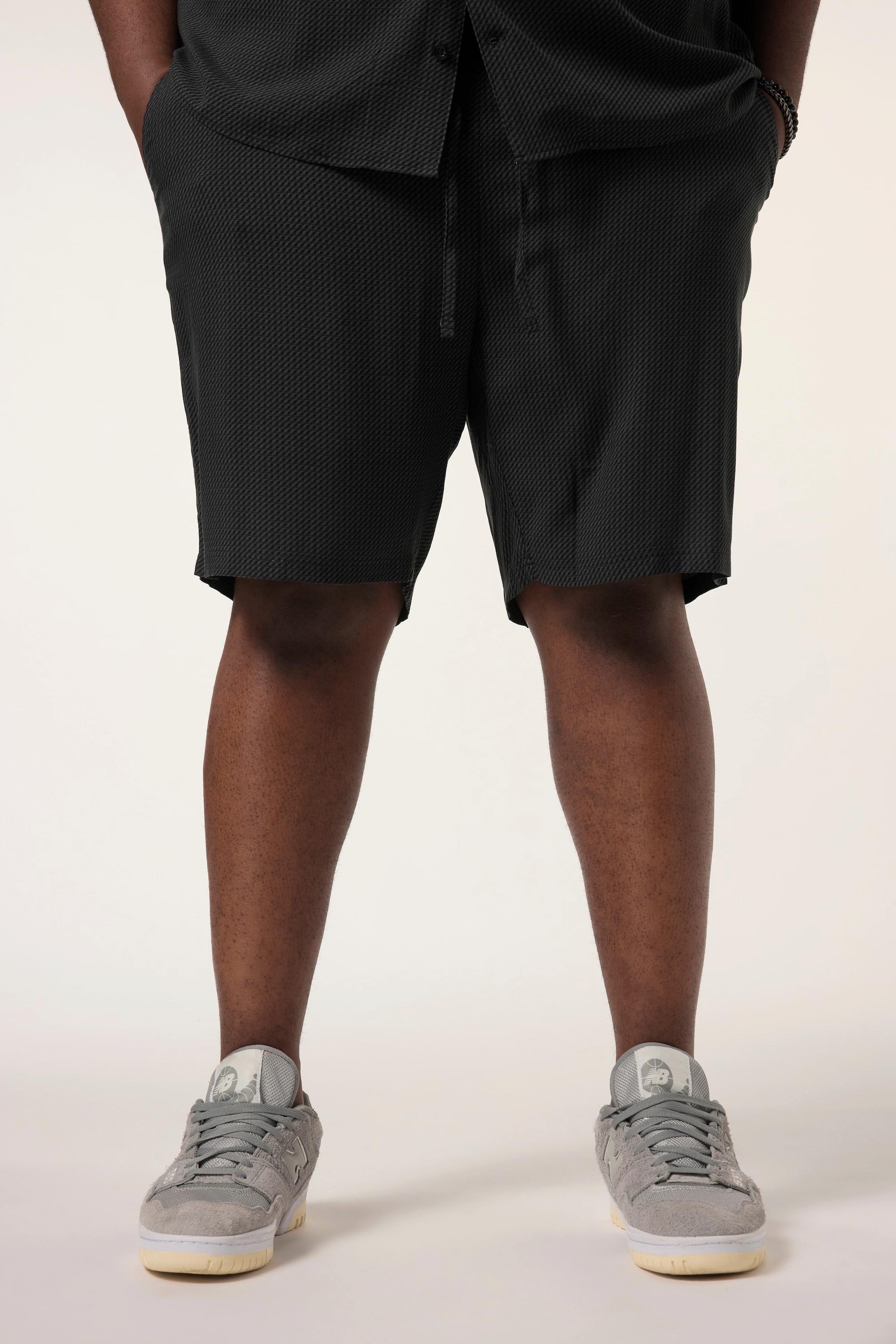 Sthuge Bermuda Elastikbund Tropischer Alloverprint  