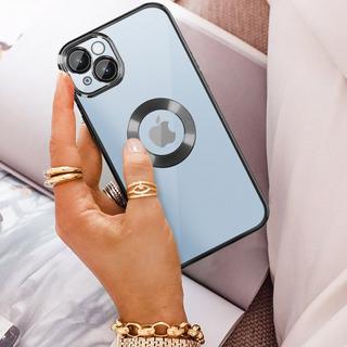 Avizar  Cover iPhone 14 Plus Bordo Nero 