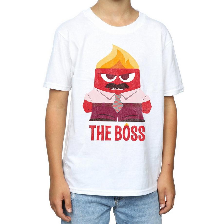Disney  Tshirt INSIDE OUT ANGER THE BOSS 