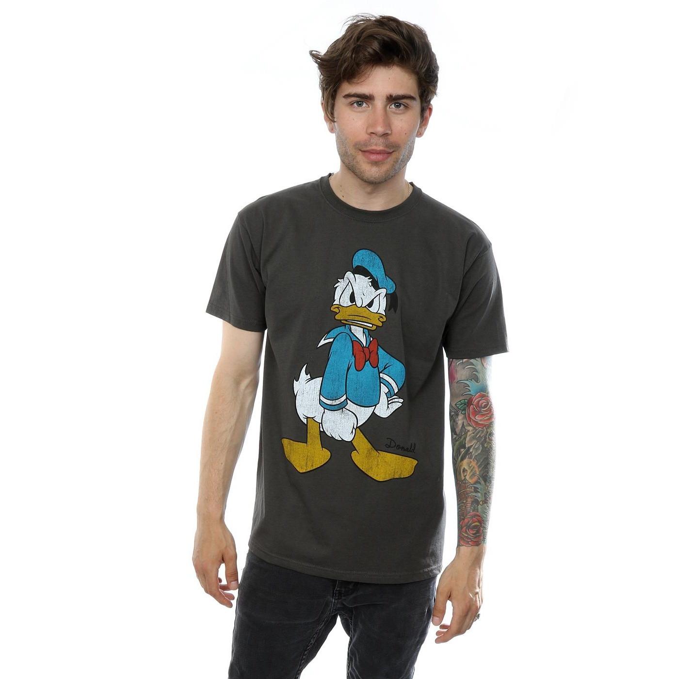 Disney Donald Duck Imprimé Graphique T-Shirt Manches Courtes  