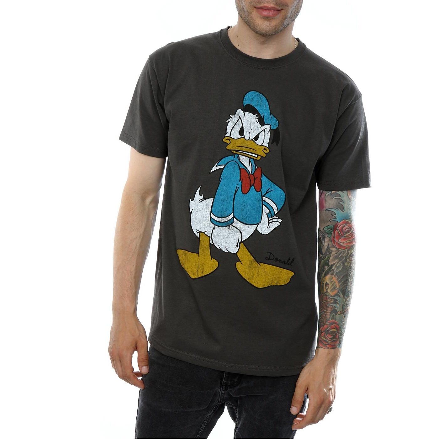Disney Donald Duck Imprimé Graphique T-Shirt Manches Courtes  