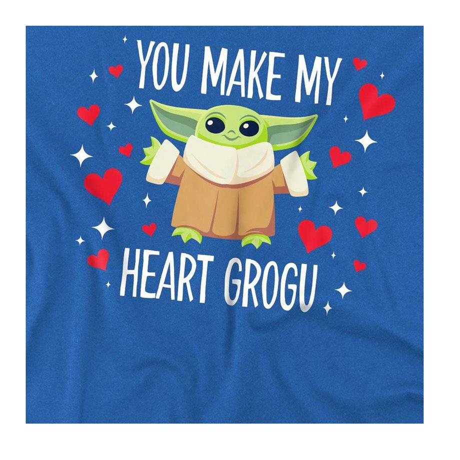 STAR WARS  You Make My Heart Maglietta Grogu 