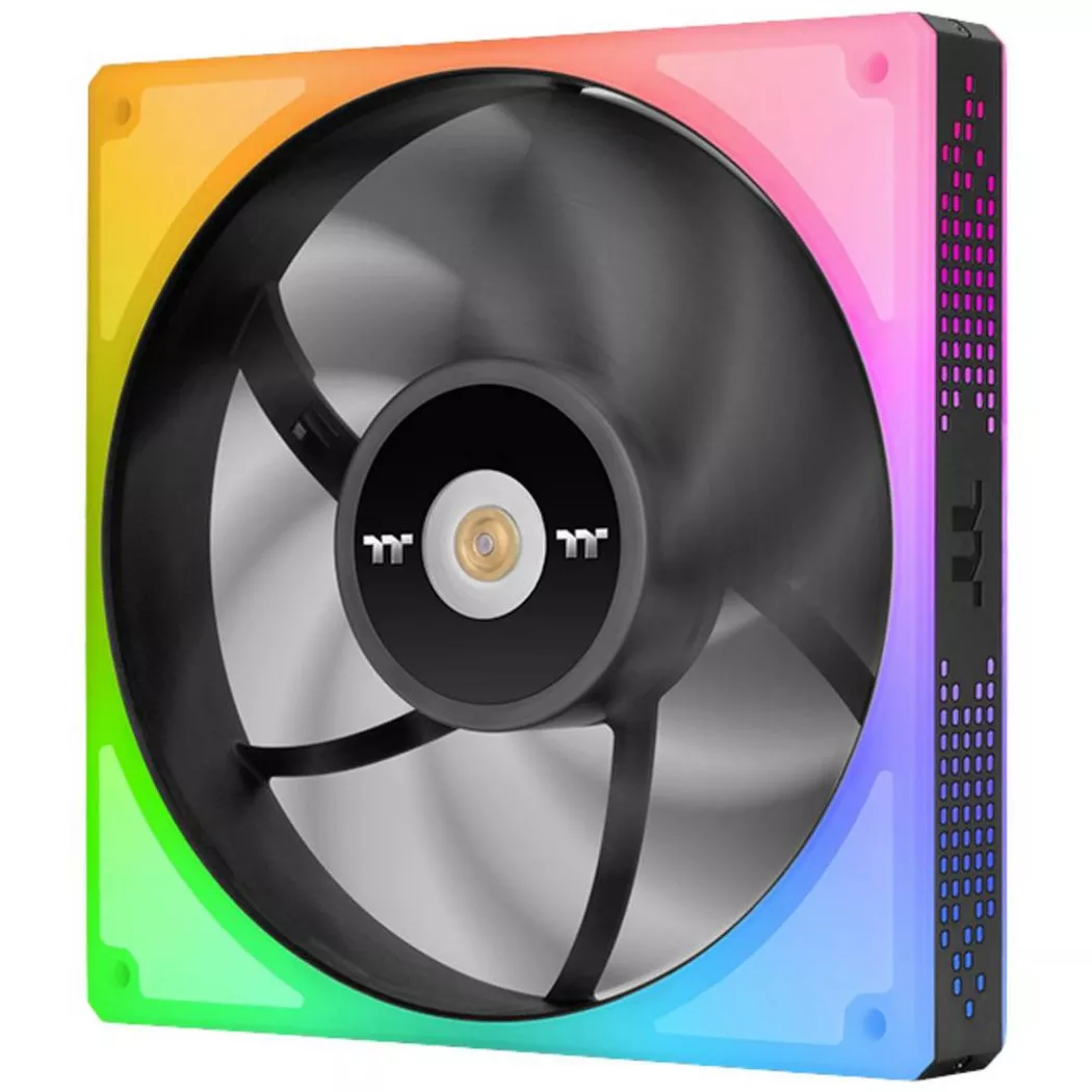 Thermaltake - TOUGHFAN 14 RGB Case per computer Ventilatore 14 cm Bianco 3 pz, Blanco