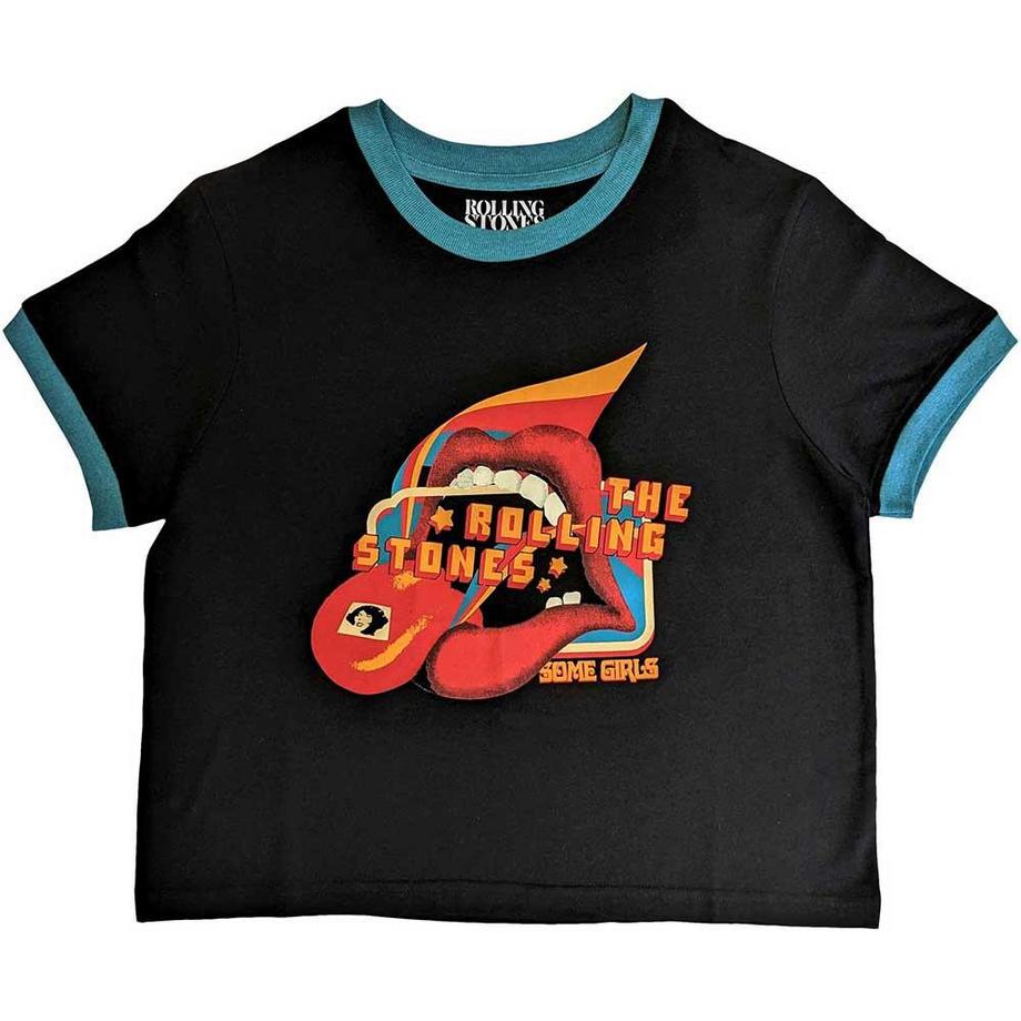 The Rolling Stones Some Girls Lick Top Corto  