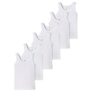 Schiesser  6er Pack Kids Girls Feinripp Organic Cotton - Unterhemd 