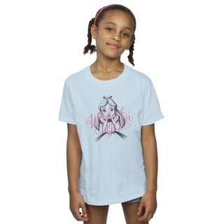 Disney  Tshirt ALICE IN WONDERLAND IN A WORLD OF MY OWN 