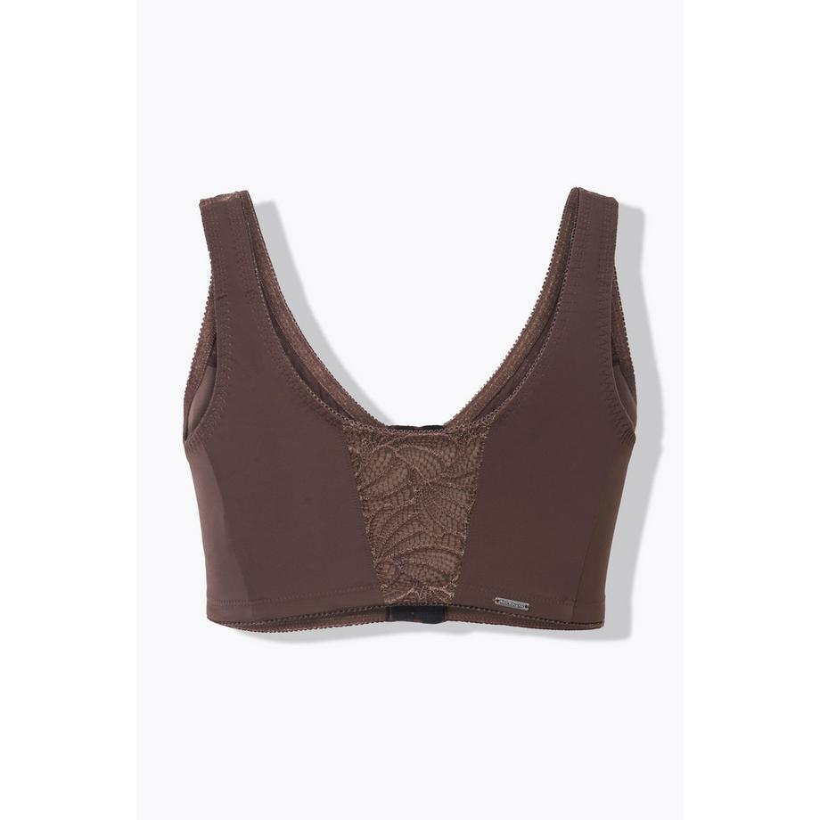 Ulla Popken Reggiseno contenitivo Kelly senza ferretto chiusura anteriore  