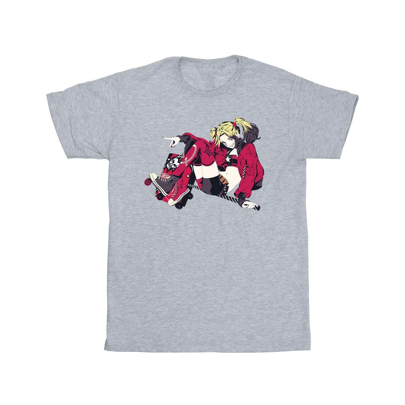 DC COMICS  Harley Quinn Rollerskates TShirt 