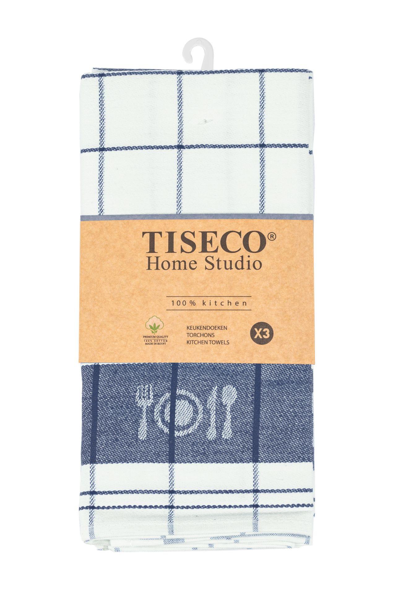 Tiseco Asciugapiatti in cotone FARAONE 3pcs  