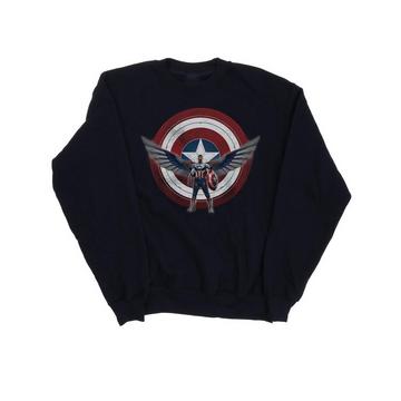 Falcon And The Winter Soldier Captain America Shield Pose Sweatshirt