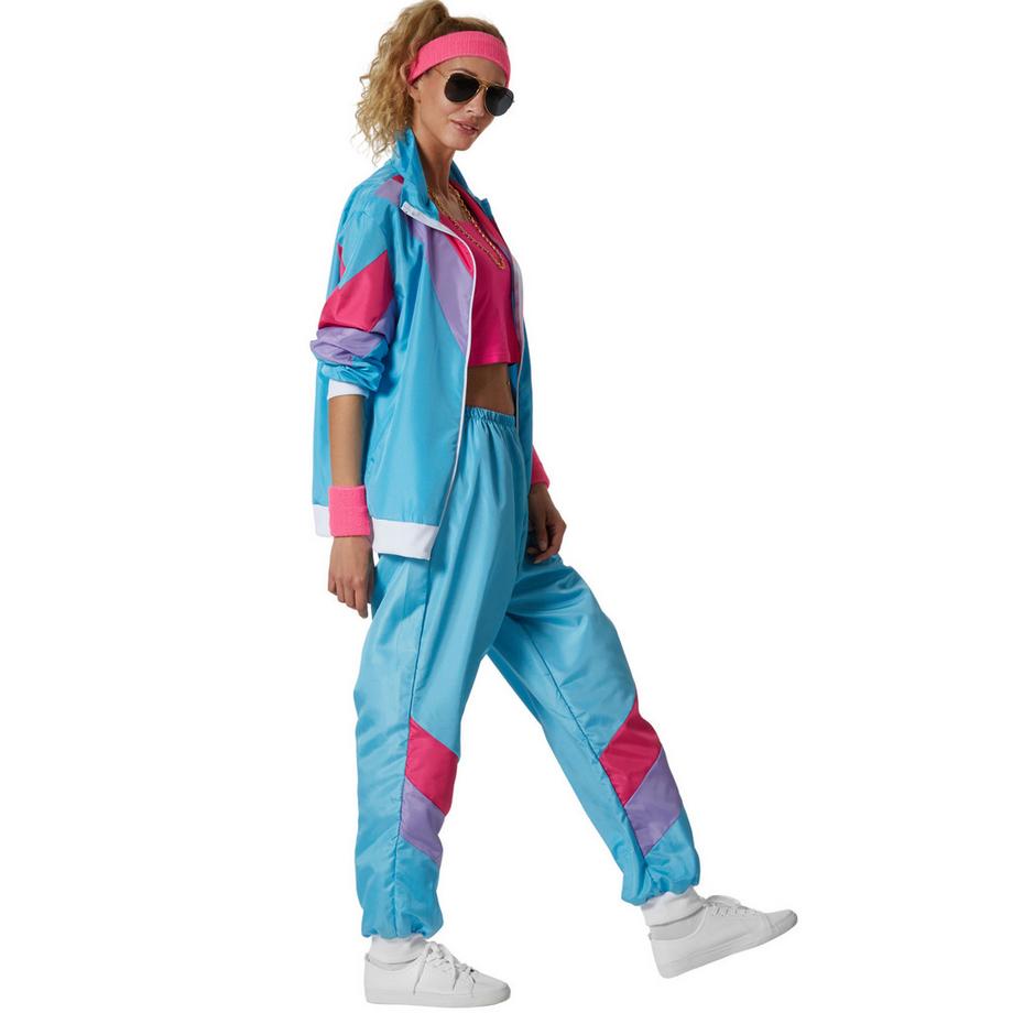Tectake  Costume  Ensemble de survêtement rétro des années 80 90 