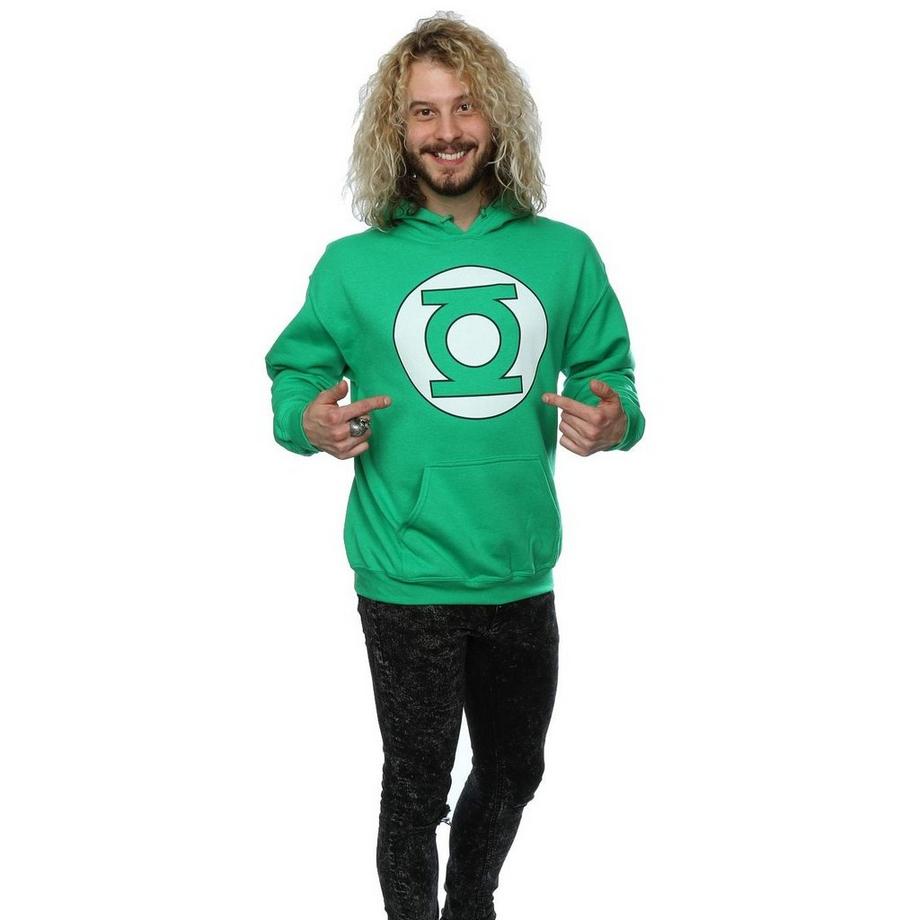 DC COMICS Green Lantern Logo Kapuzenpullover  