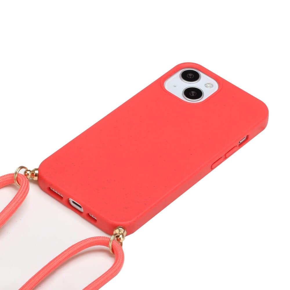 Cover-Discount  iPhone 15 - Eco-Friendly Bio Case con catena 